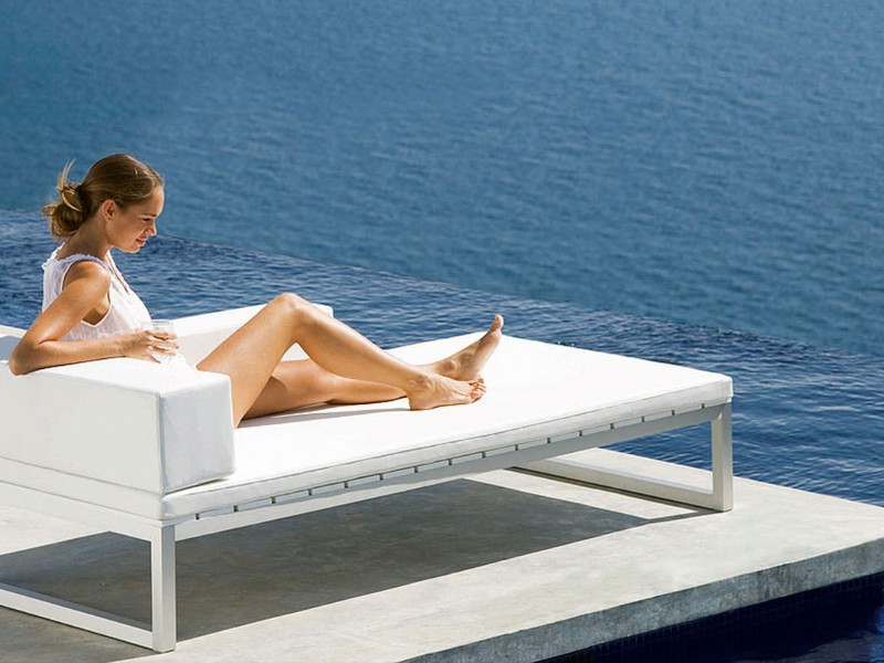 Convertible Chaise Lounge Outdoor