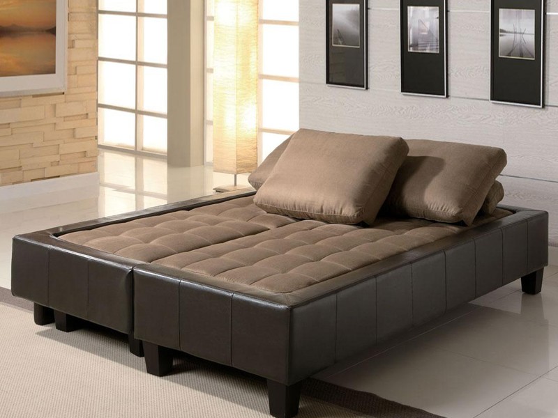 Convertible Sectional Storage Sofa Bed