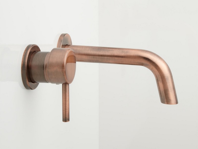 Copper Bathroom Faucets Wall Mount