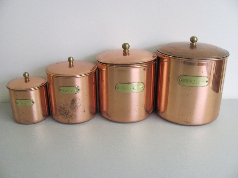 Copper Canister Sets