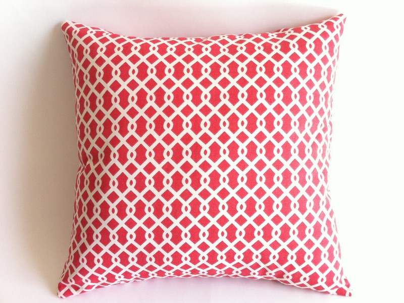 Coral Accent Pillows