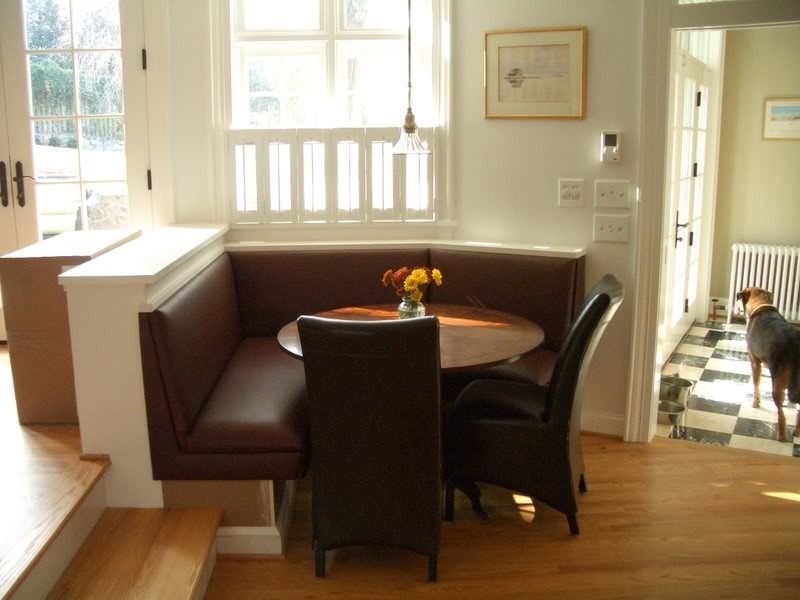 Corner Banquette Bench