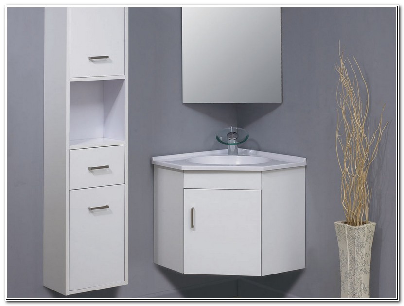 Corner Bathroom Cabinet Wall Mounted