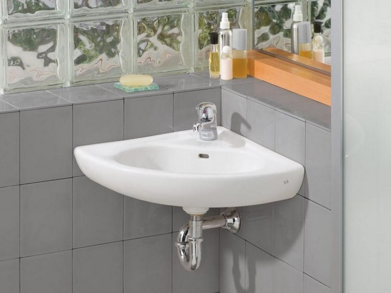 Corner Bathroom Sinks For Small Spaces