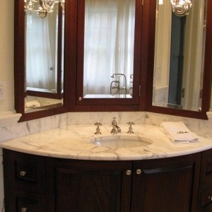 Corner Bathroom Vanity And Mirror
