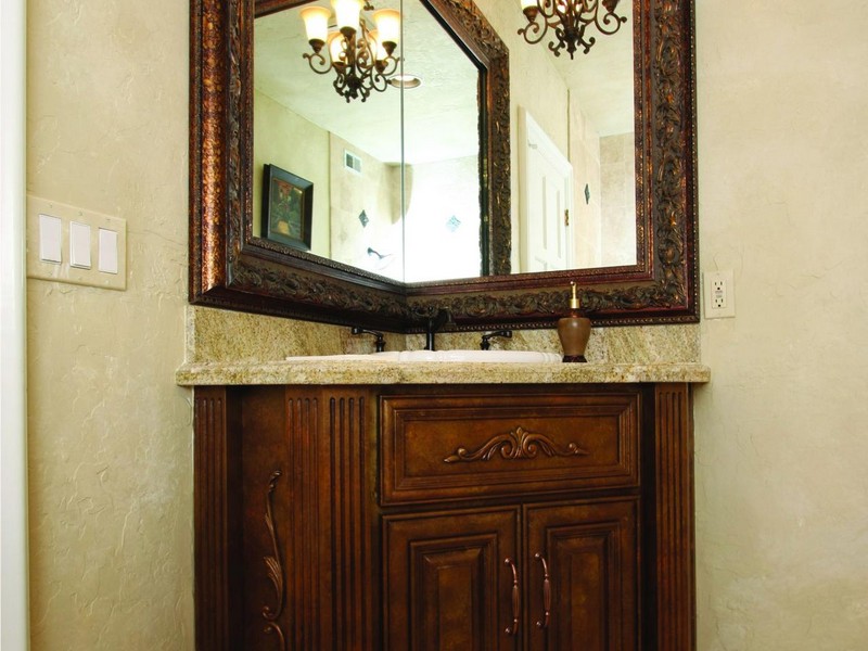 Corner Bathroom Vanity Mirror