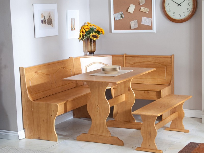 Corner Breakfast Nook Table