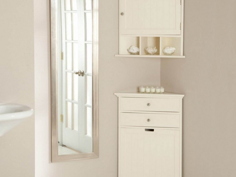 Corner Cabinet Bathroom Storage