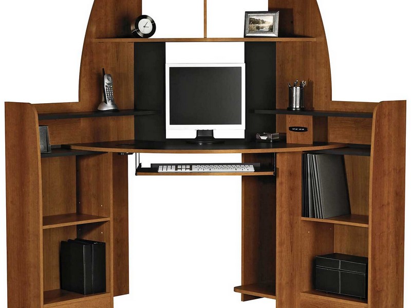 Corner Computer Desk With Storage