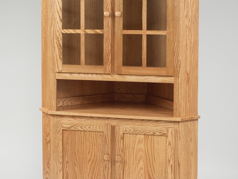 Corner Kitchen Hutch Cabinet