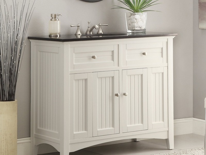 Cottage Bathroom Vanity Cabinets