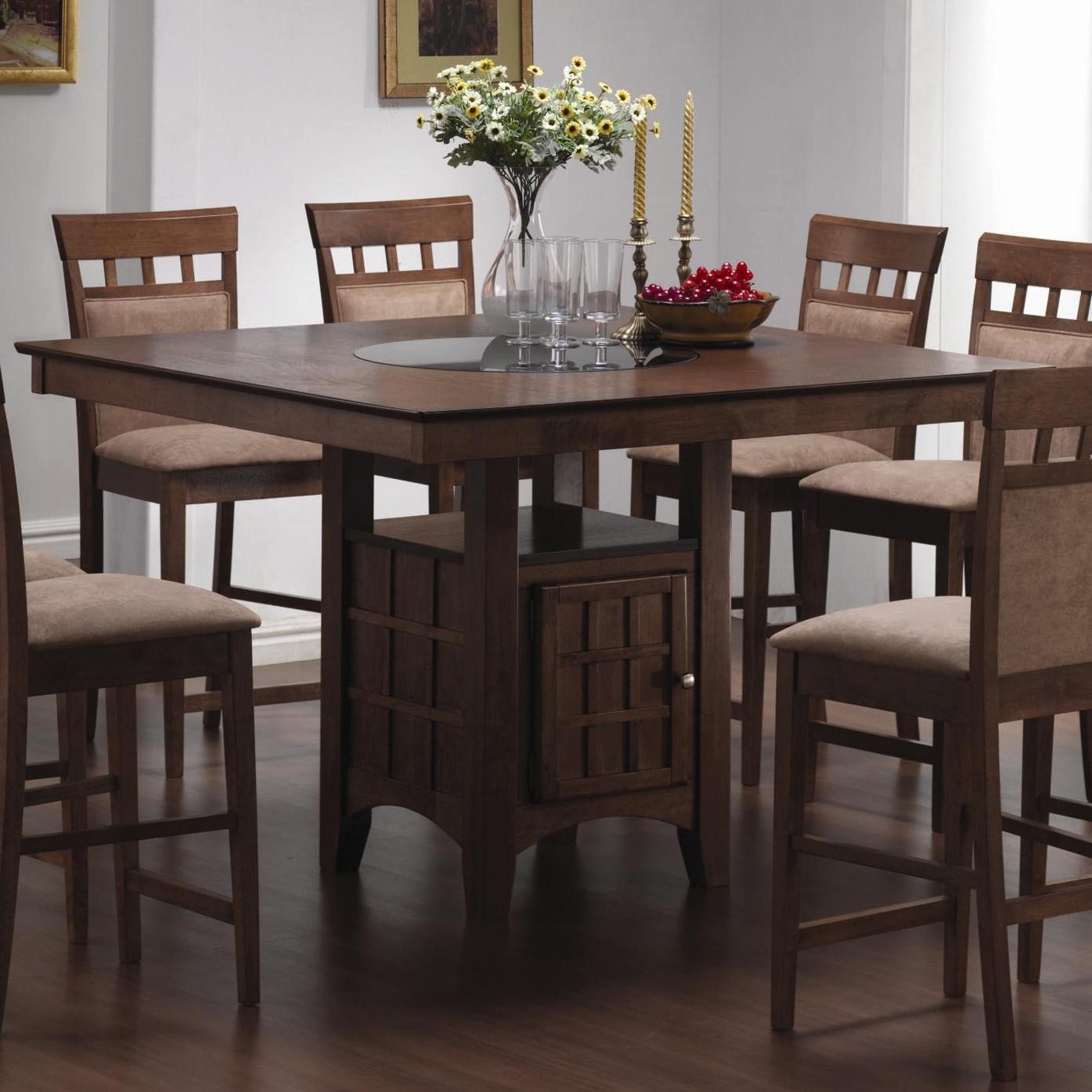Counter Height Pedestal Dining Table