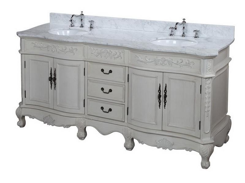 Country French Bathroom Vanity