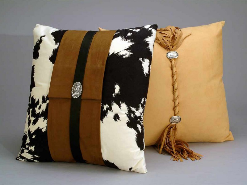 Cow Print Pillows