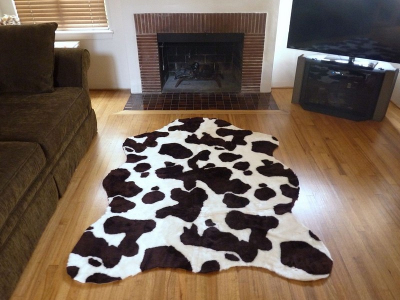 Cow Print Rug