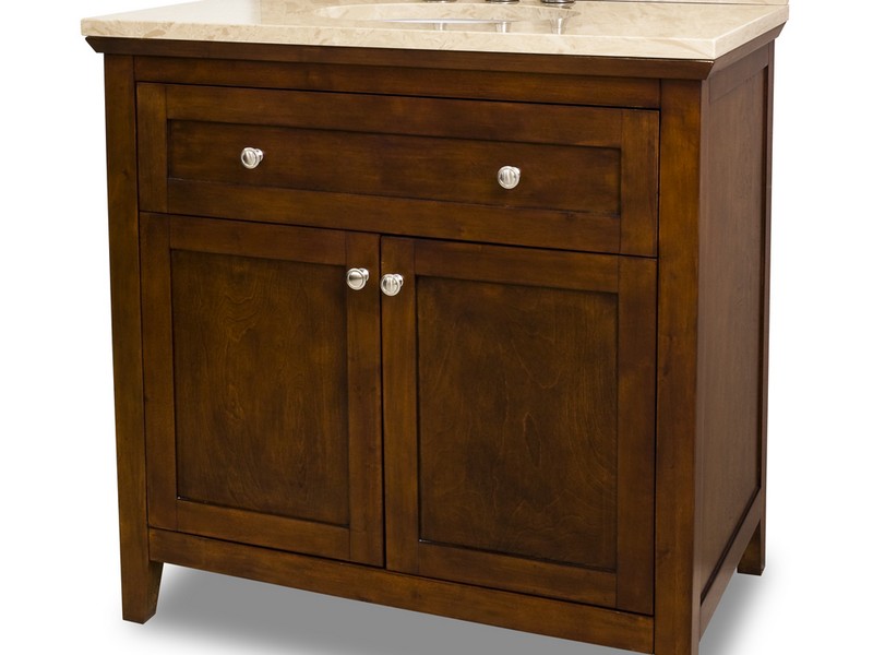 Craftsman Style Bathroom Vanity