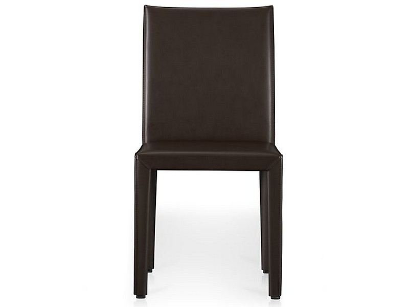 Crate And Barrel Leather Dining Chairs