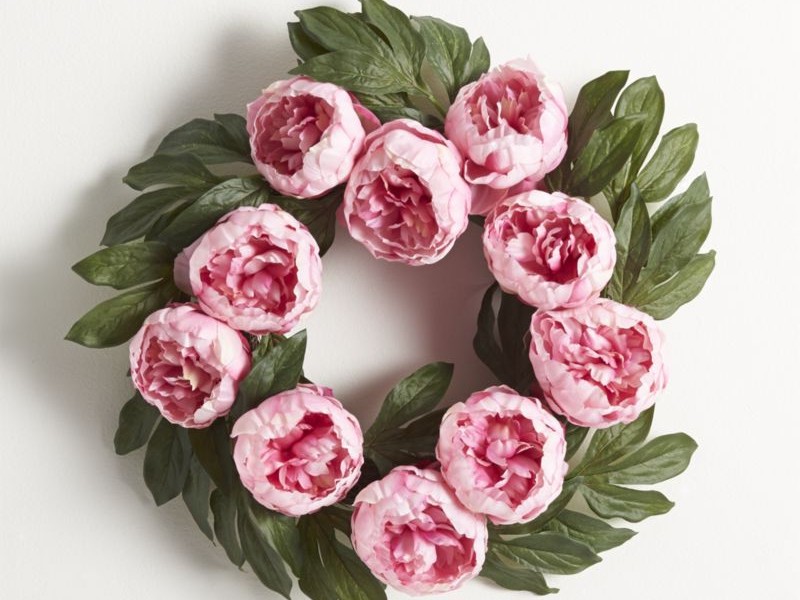 Crate And Barrel Paper Wreath