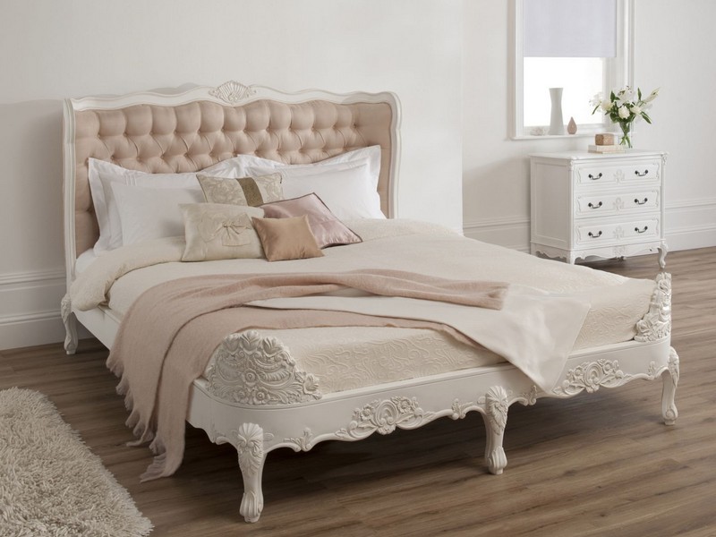 Cream Colored Tufted Headboard