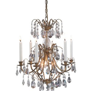 Crystal Candle Chandelier Non Electric