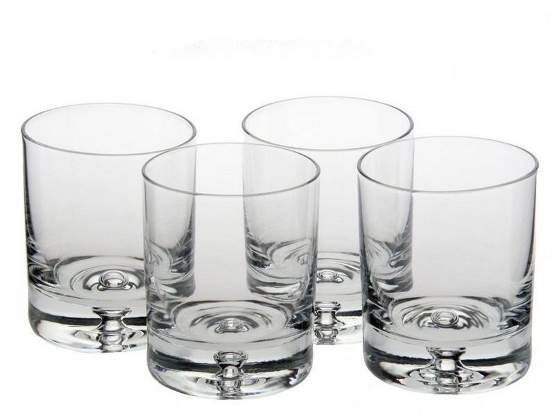 Crystal Double Old Fashioned Glasses