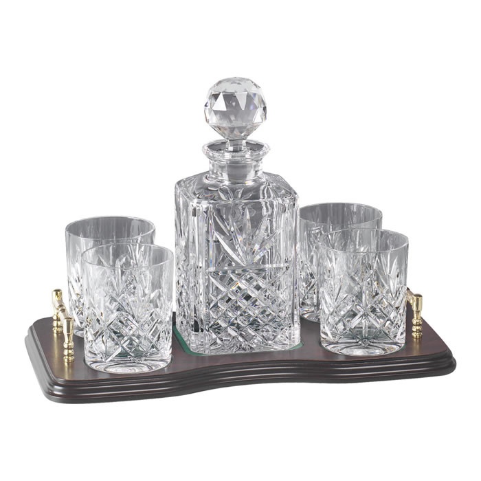 Crystal Whisky Decanter Set