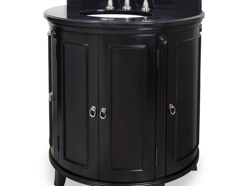 Curved Front Bathroom Vanity