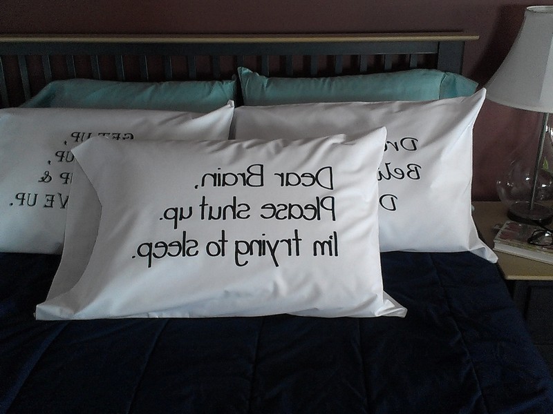 Custom Embroidered Pillows With Sayings