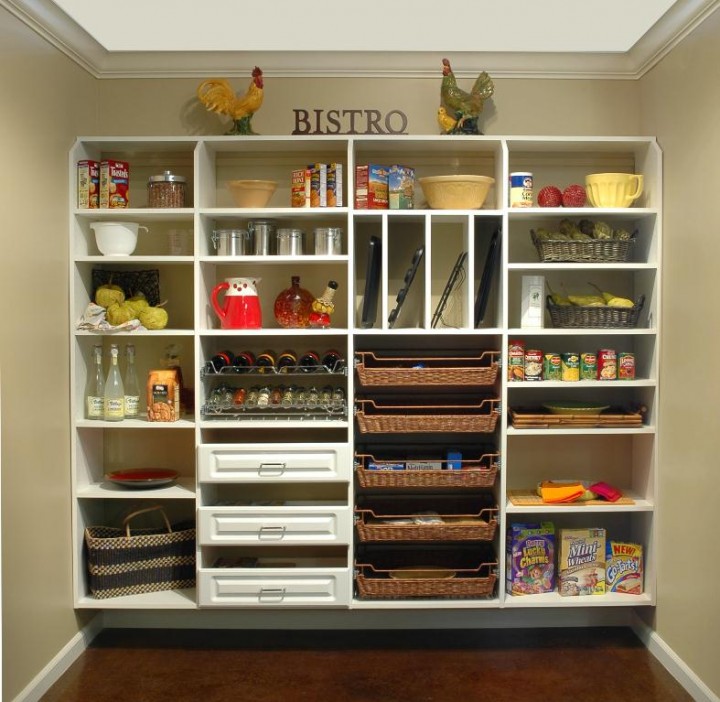 Custom Pantry Shelving