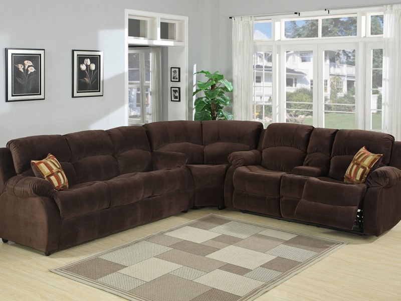 Custom Sectional Sofas With Recliners