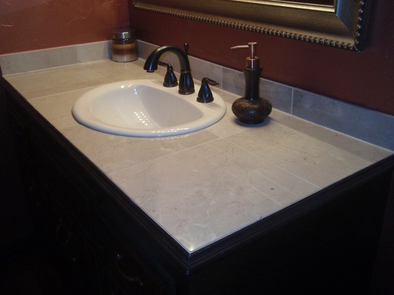 Custom Vanity Top With Sink