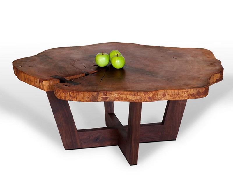 Cypress Wood Coffee Table