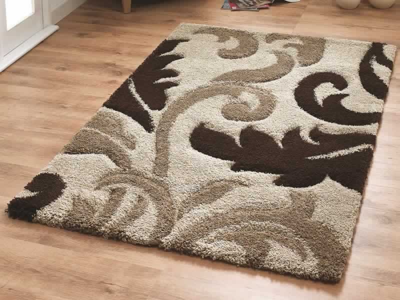 Damask Area Rug