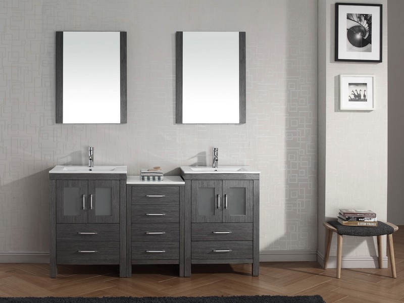 Dark Grey Bathroom Vanity
