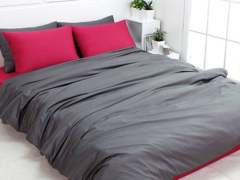 Dark Grey Duvet Cover Queen