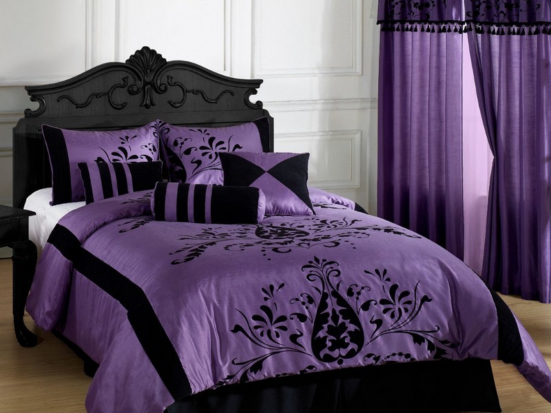 Dark Purple Bedding Sets