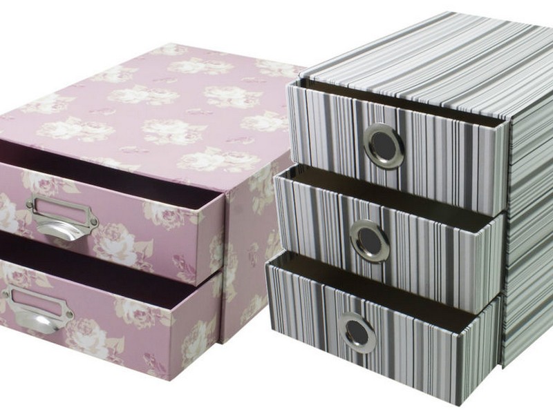 Decorative Cardboard Storage Trunks