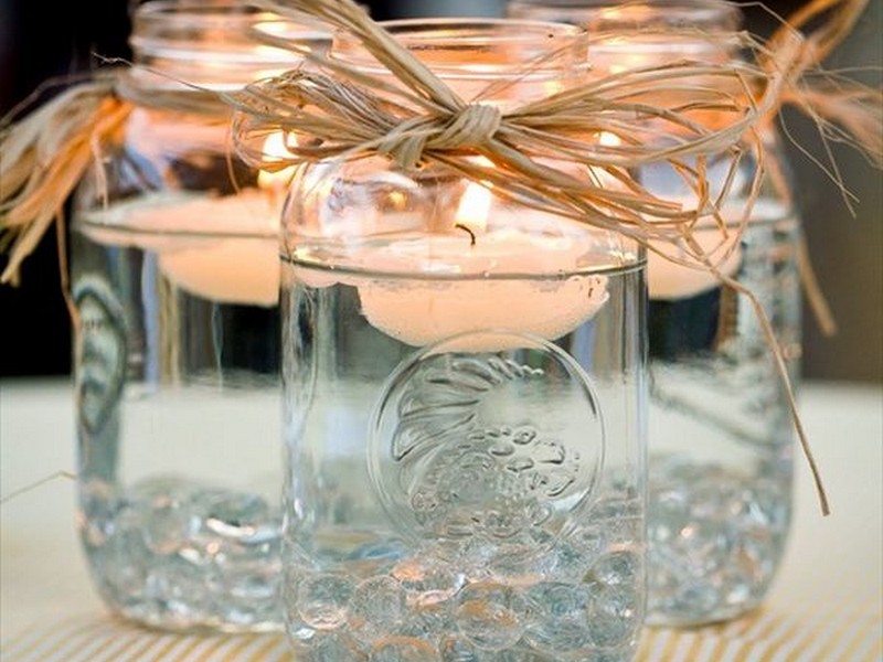 Decorative Glass Containers For Candles