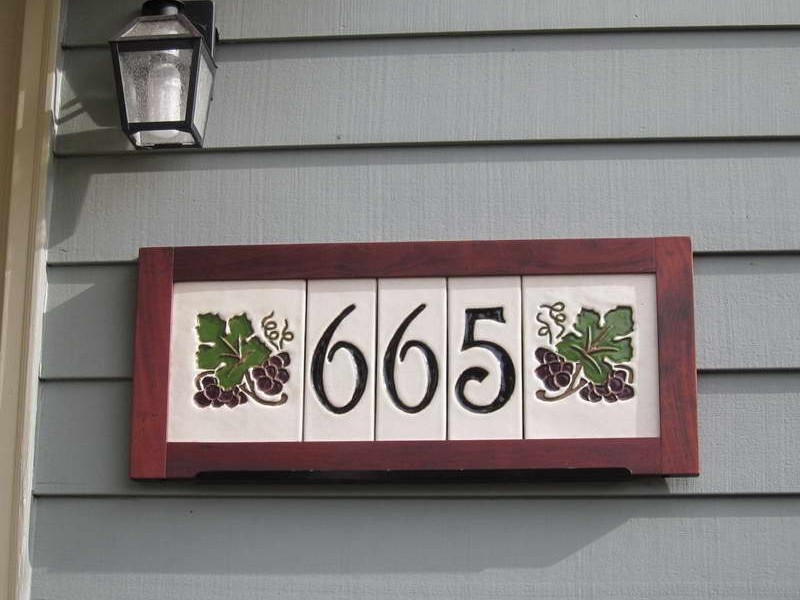 Decorative House Numbers