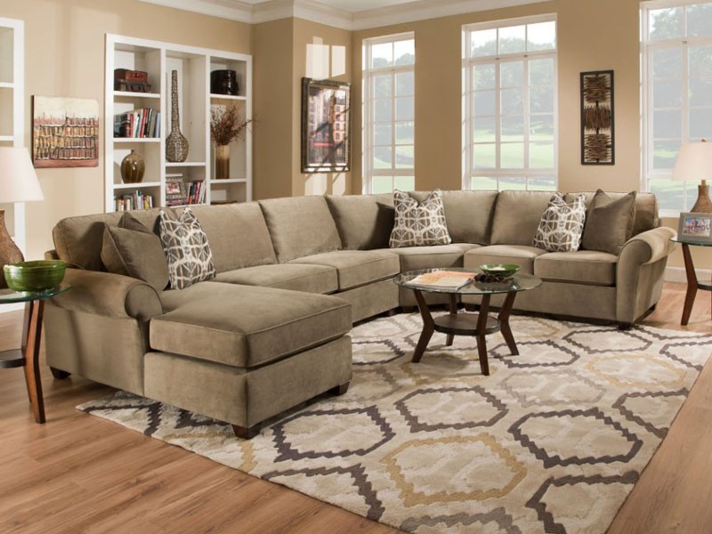 Deep Sectional Sofa With Chaise