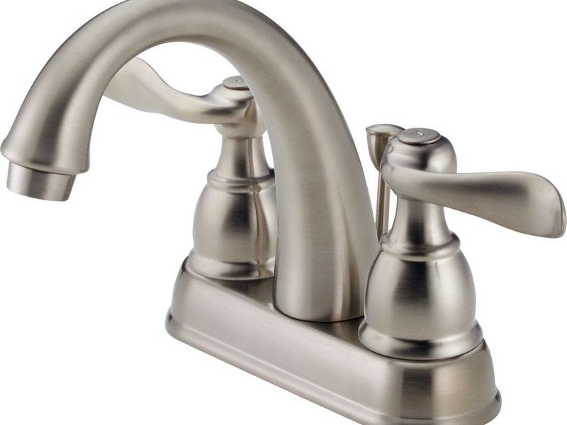 Delta Brushed Nickel Bathroom Faucets