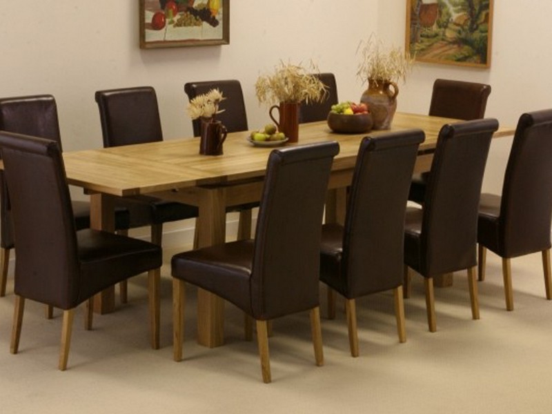 Dining Room Table Sizes For 10
