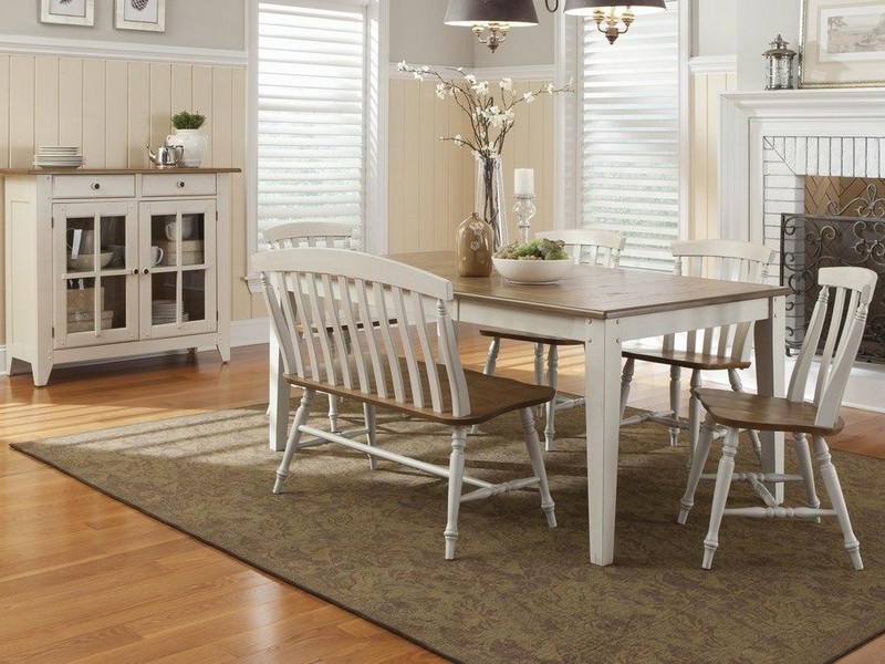 Dining Tables With Benches With Backs