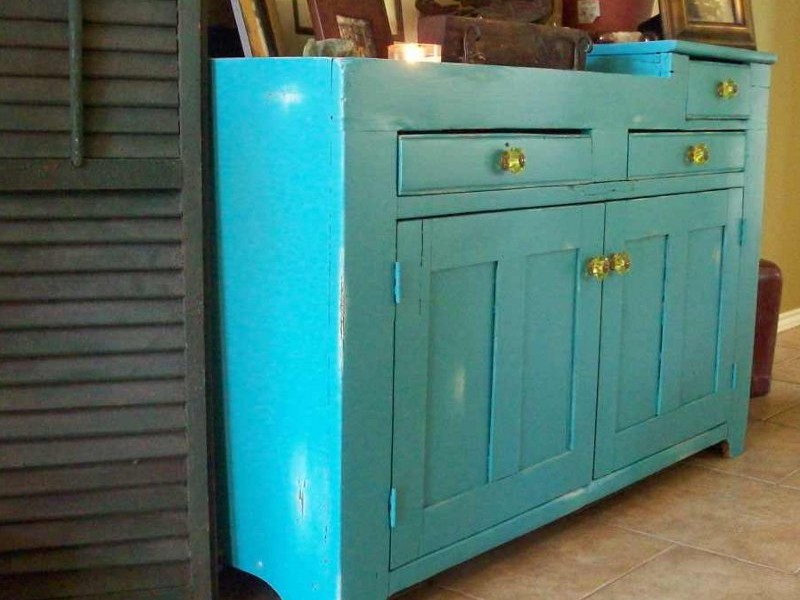 Distressed Blue Furniture