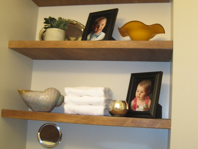 Diy Bathroom Floating Shelves