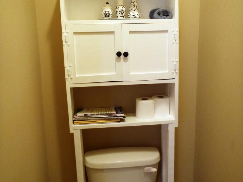 Diy Bathroom Shelves Over Toilet