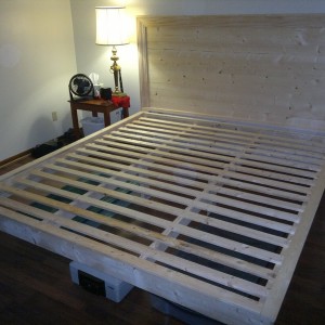 Diy King Size Platform Bed With Storage
