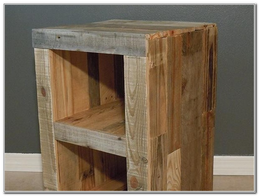 Diy Reclaimed Wood Nightstand