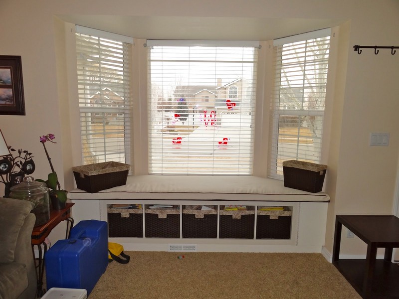 Diy Under Window Storage Bench