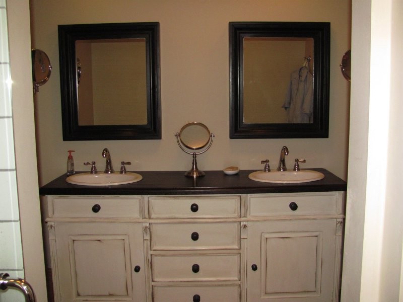 Double Bathroom Vanity Images